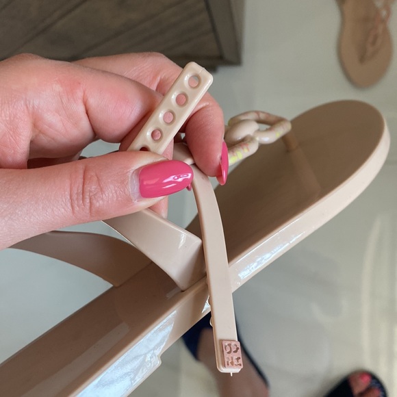 Zoxy sandals. Jelly type. Worn once - Picture 5 of 7